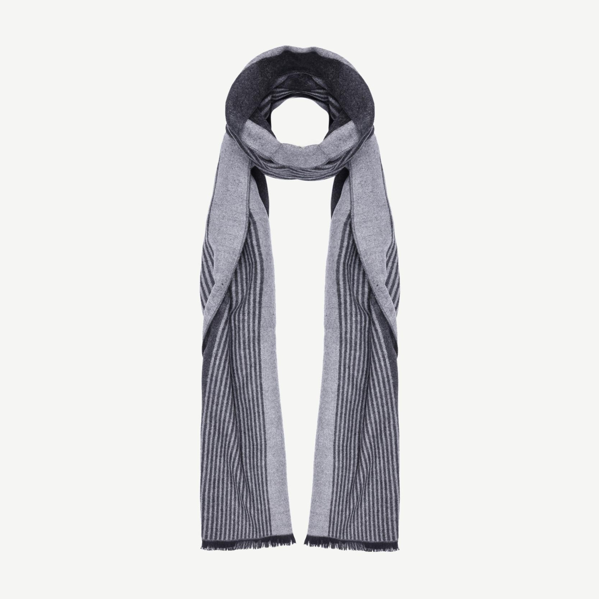 Çizgili Maskulen Şal