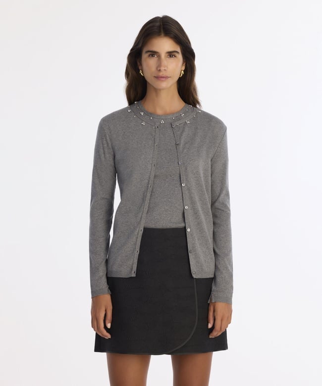  YARGICI Regular Bisiklet Yaka Uzun Kol Hırka