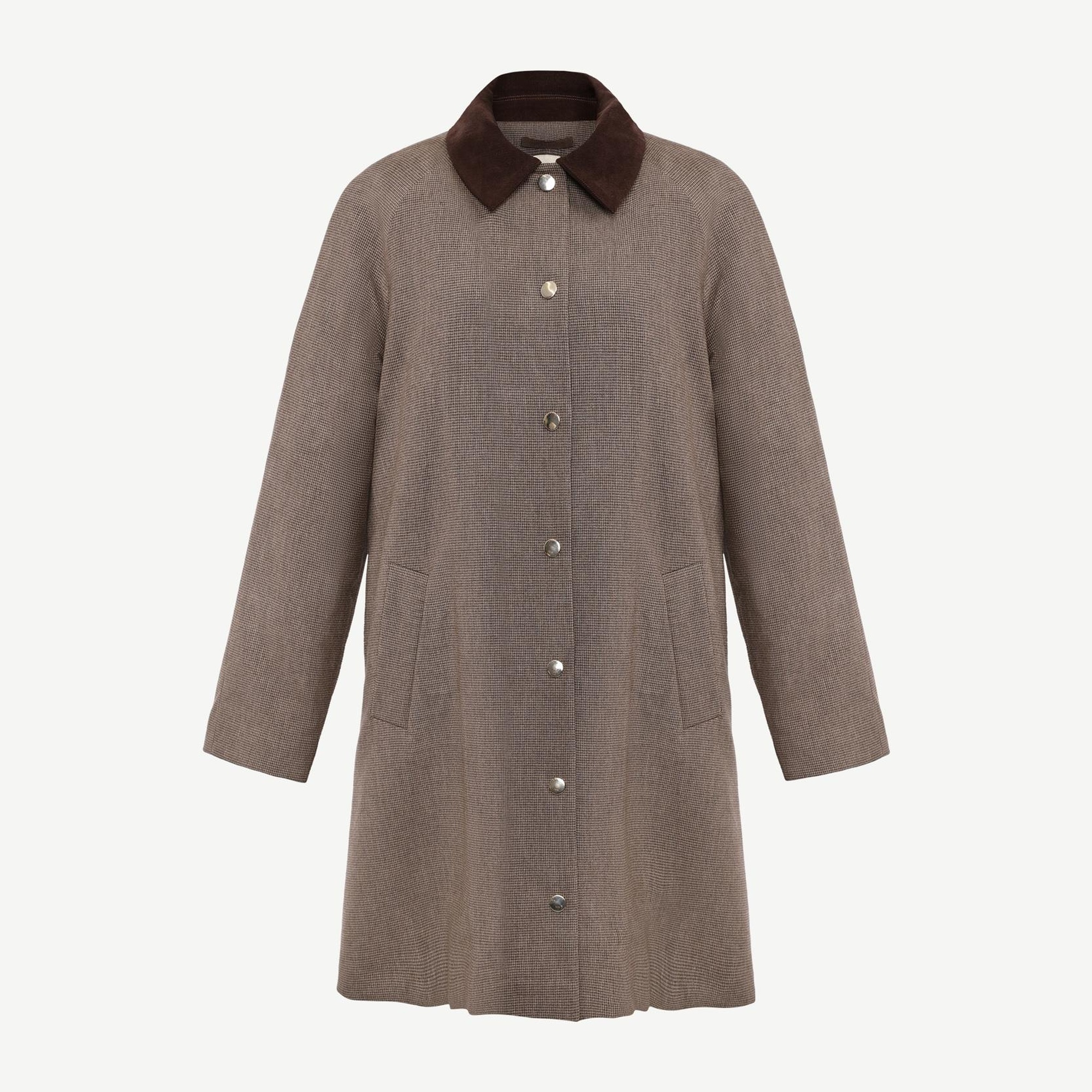 YARGICI Regular Gömlek Yaka Uzun Kol Palto