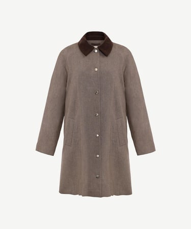  YARGICI Regular Gömlek Yaka Uzun Kol Palto