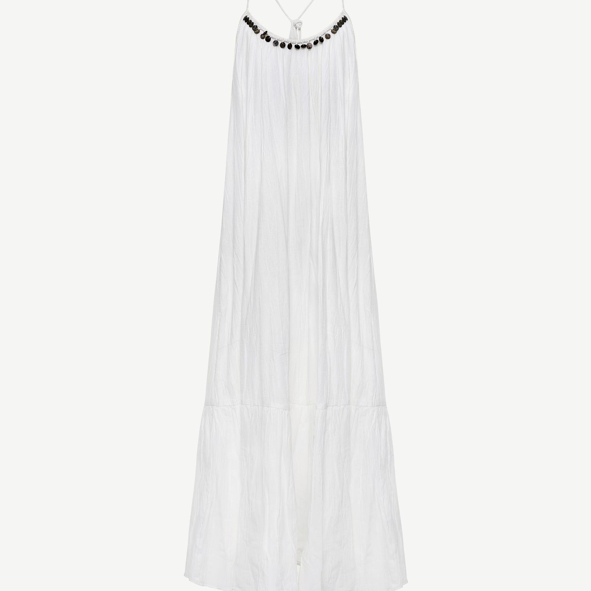 YARGICI Askılı Maxi Elbise