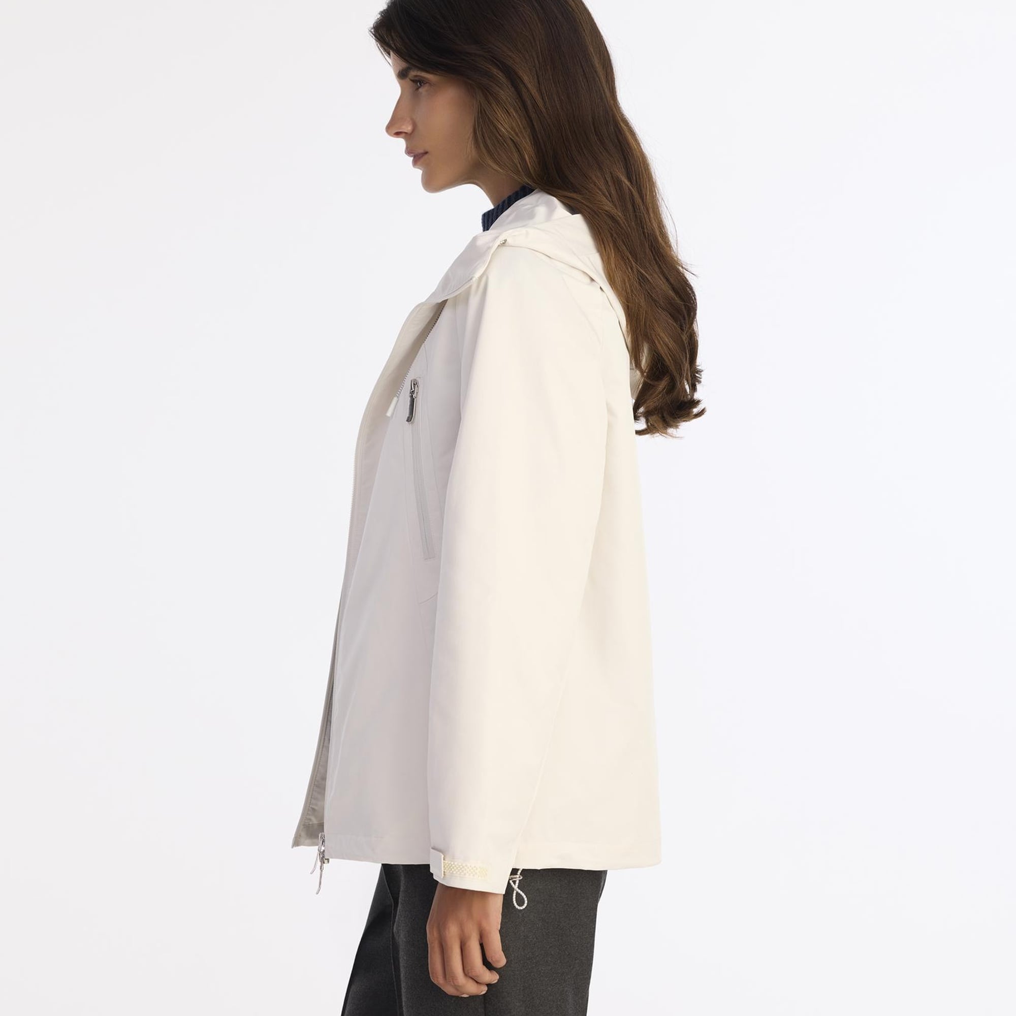 YARGICI Regular Kapüşonlu Yaka Uzun Kol Yağmurluk