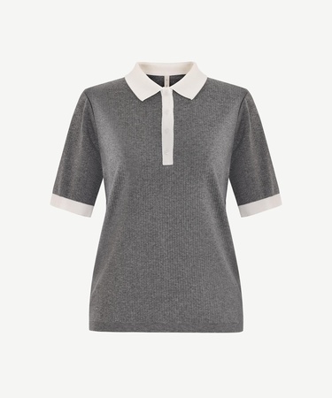  YARGICI Polo Yaka Kısa Kol Triko