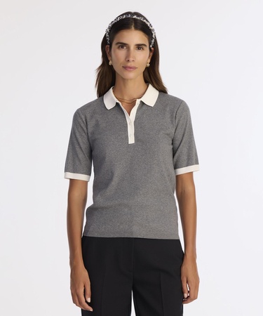  YARGICI Polo Yaka Kısa Kol Triko