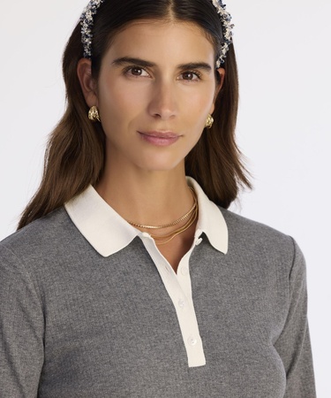  YARGICI Polo Yaka Kısa Kol Triko