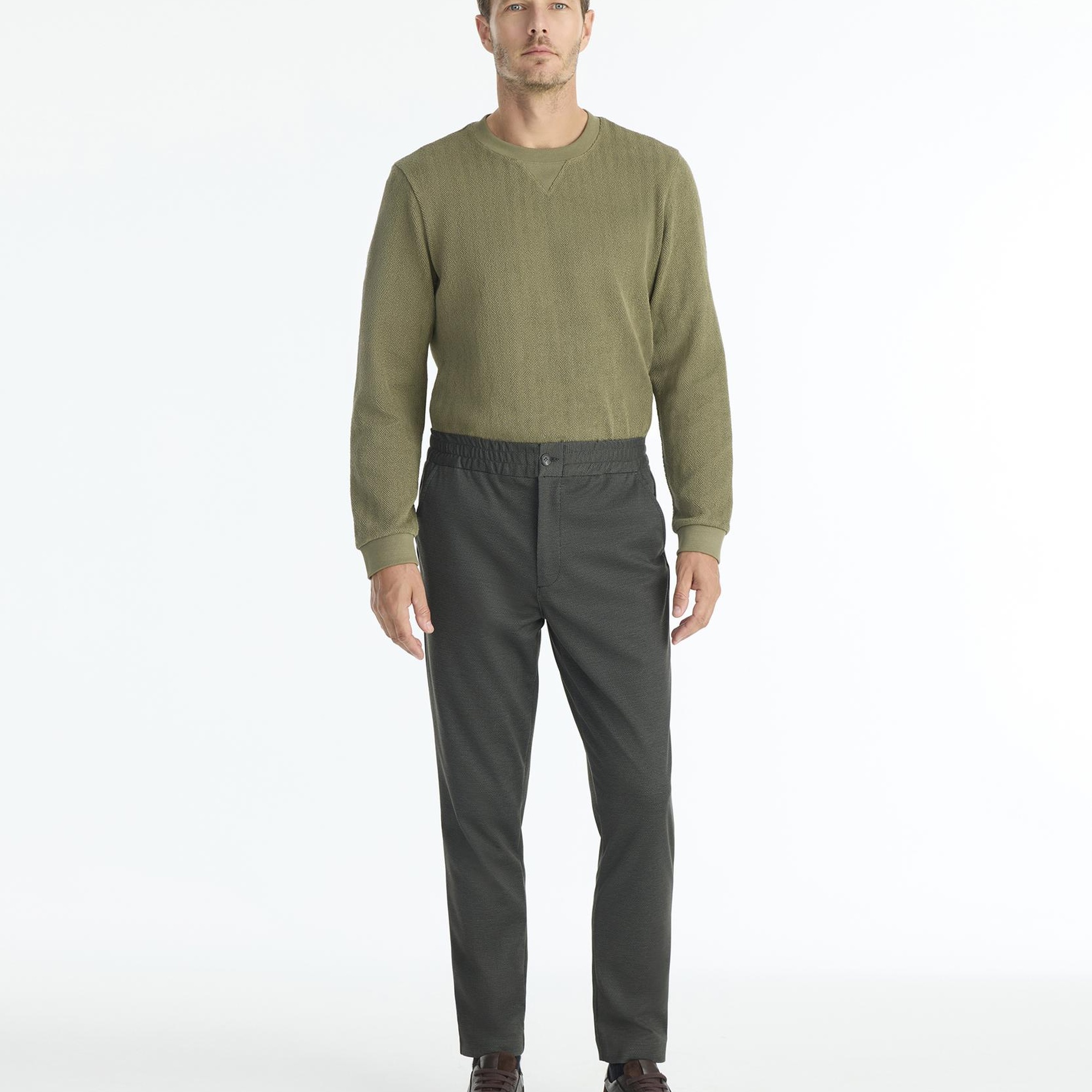 Straight Normal Bel Pantolon