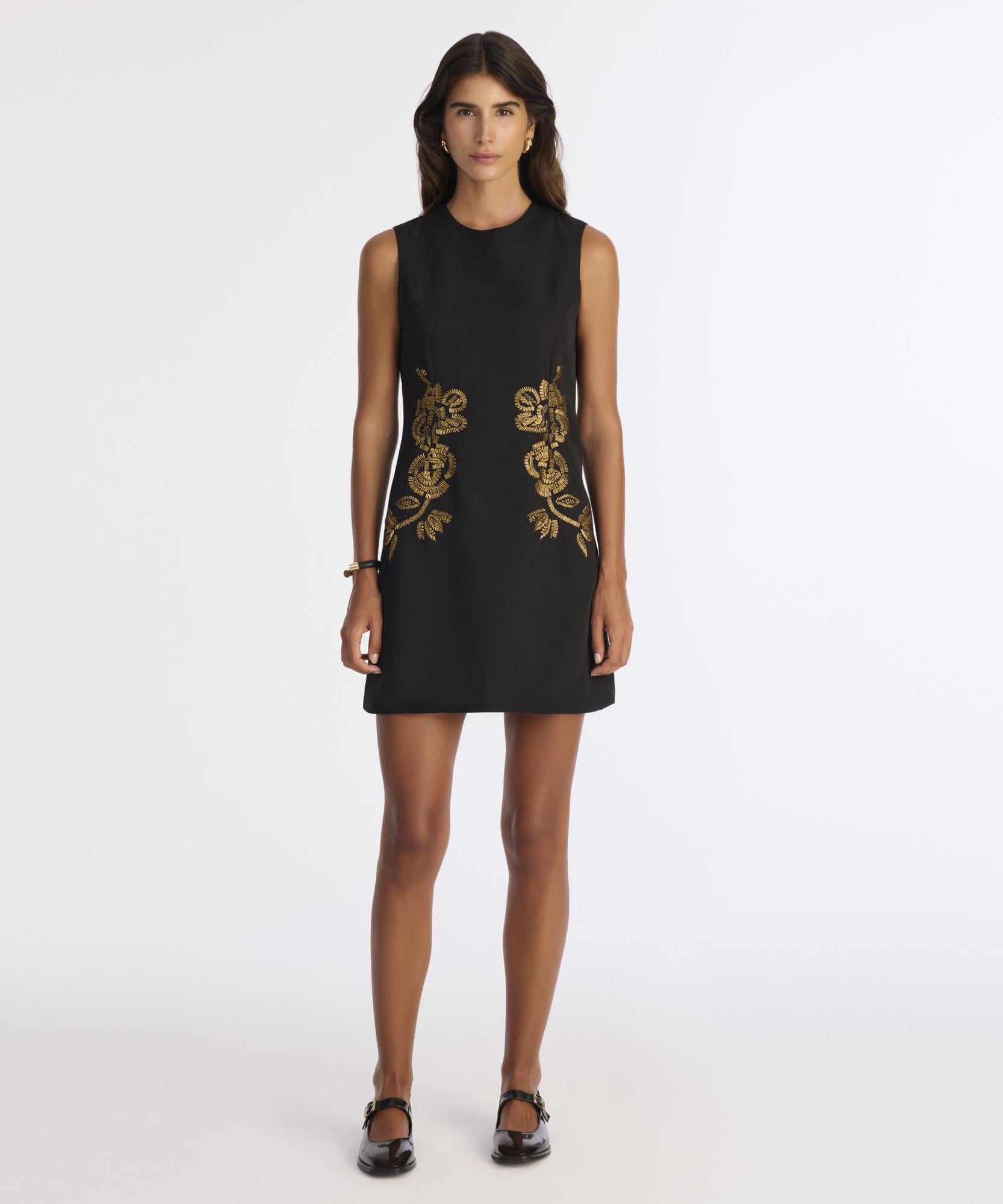  YARGICI Dar Bisiklet Yaka Kolsuz Elbise