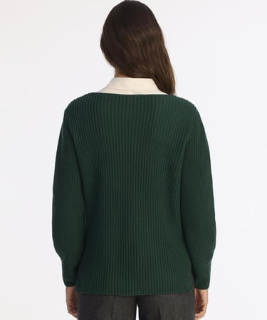  YARGICI Regular Kayık Yaka Uzun Kol Kazak