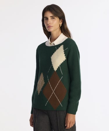  YARGICI Regular Kayık Yaka Uzun Kol Kazak