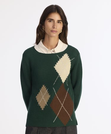  YARGICI Regular Kayık Yaka Uzun Kol Kazak