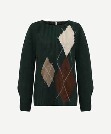  YARGICI Regular Kayık Yaka Uzun Kol Kazak