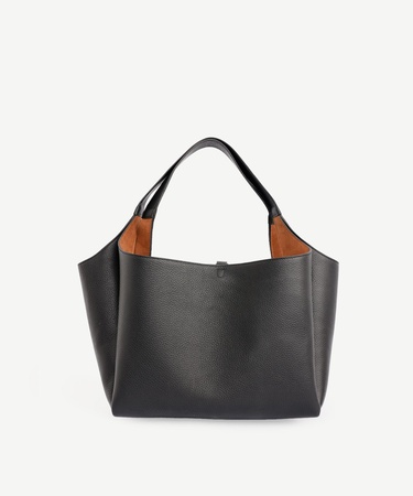  YARGICI Alcantara Astarlı Deri Omuz Çantası