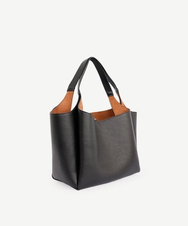  YARGICI Alcantara Astarlı Deri Omuz Çantası