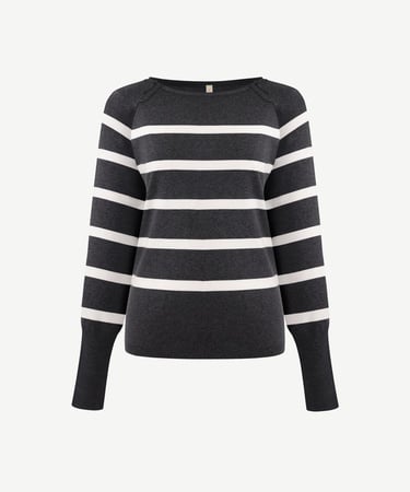  YARGICI Regular Kayık Yaka Uzun Kol Kazak