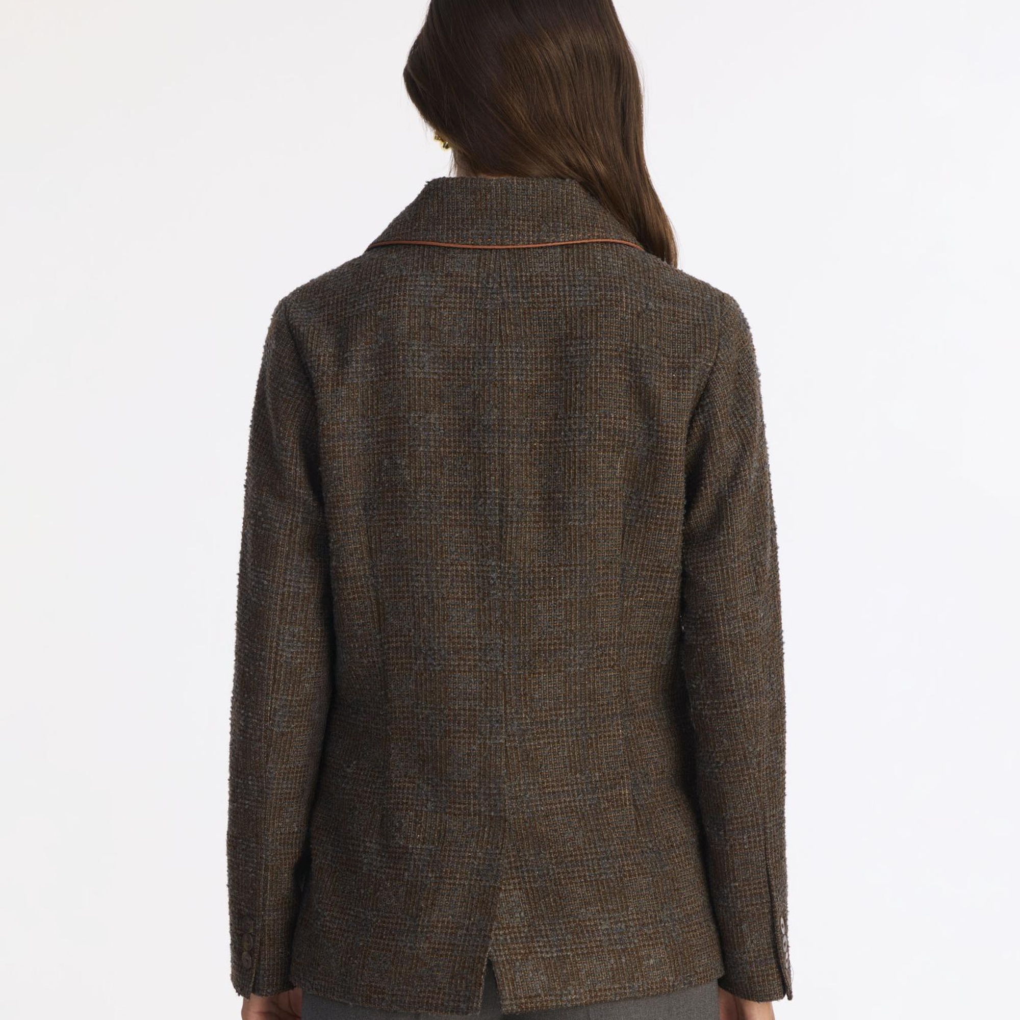 YARGICI Tailored Kırlangıç Yaka Uzun Kol Ceket