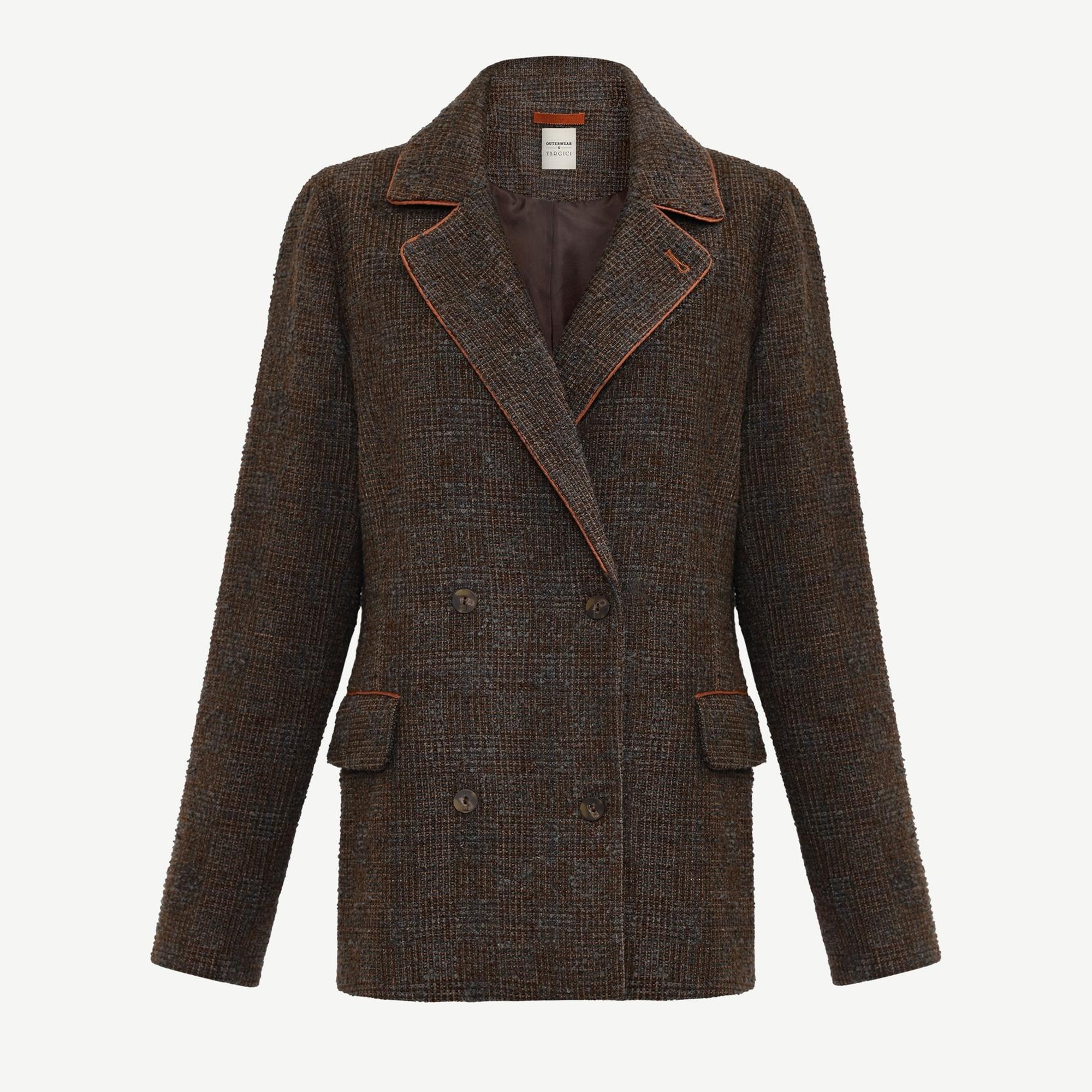 YARGICI Tailored Kırlangıç Yaka Uzun Kol Ceket