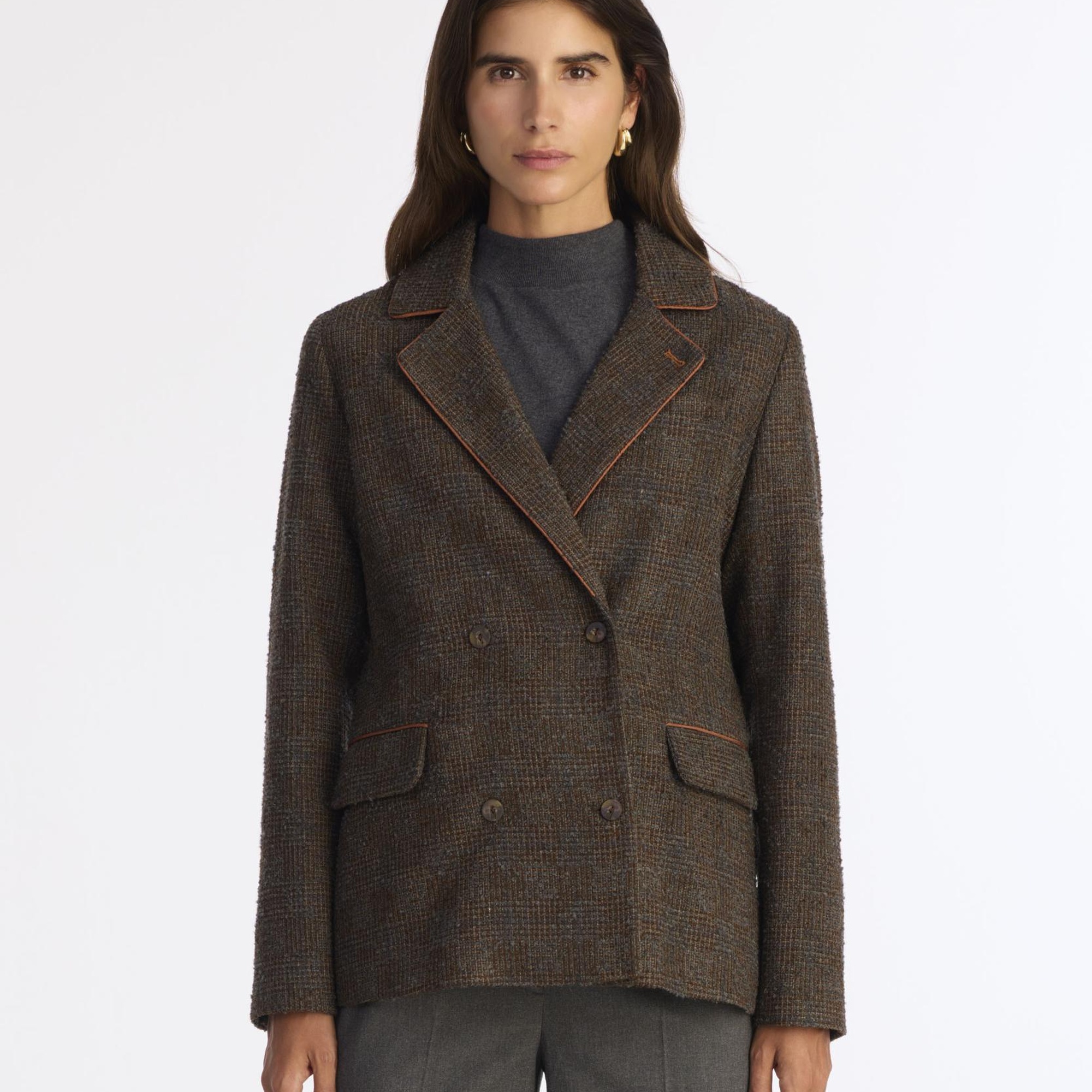 YARGICI Tailored Kırlangıç Yaka Uzun Kol Ceket