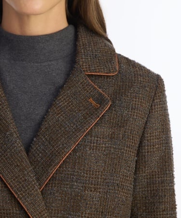  YARGICI Tailored Kırlangıç Yaka Uzun Kol Ceket