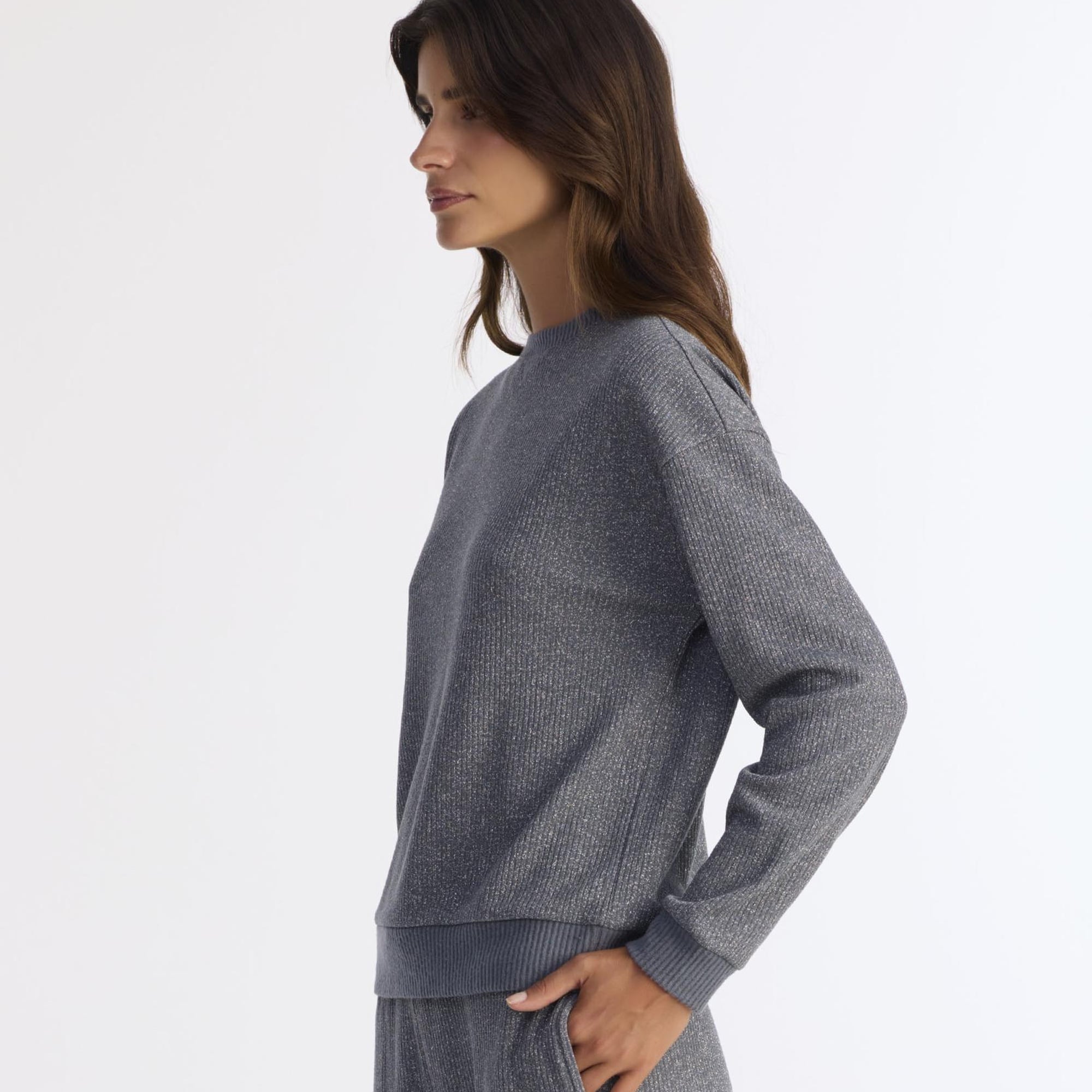 YARGICI Regular Bisiklet Yaka Uzun Kol Sweatshirt