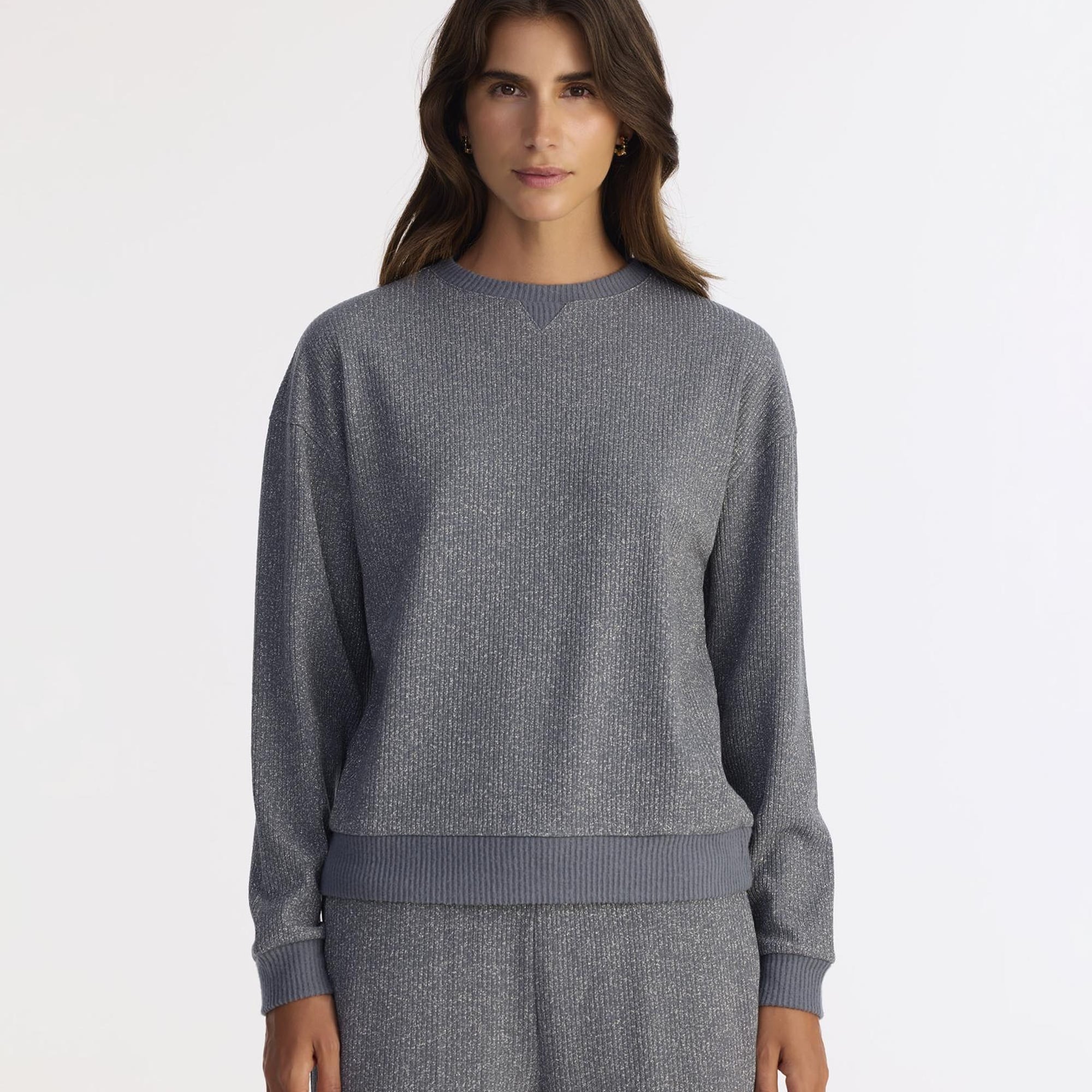 YARGICI Regular Bisiklet Yaka Uzun Kol Sweatshirt