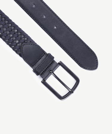  YARGICI Örgü Detaylı Deri Kemer