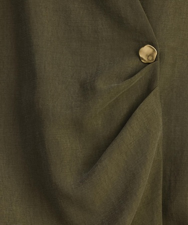  YARGICI Geniş Gömlek Yaka Uzun Kol Gömlek