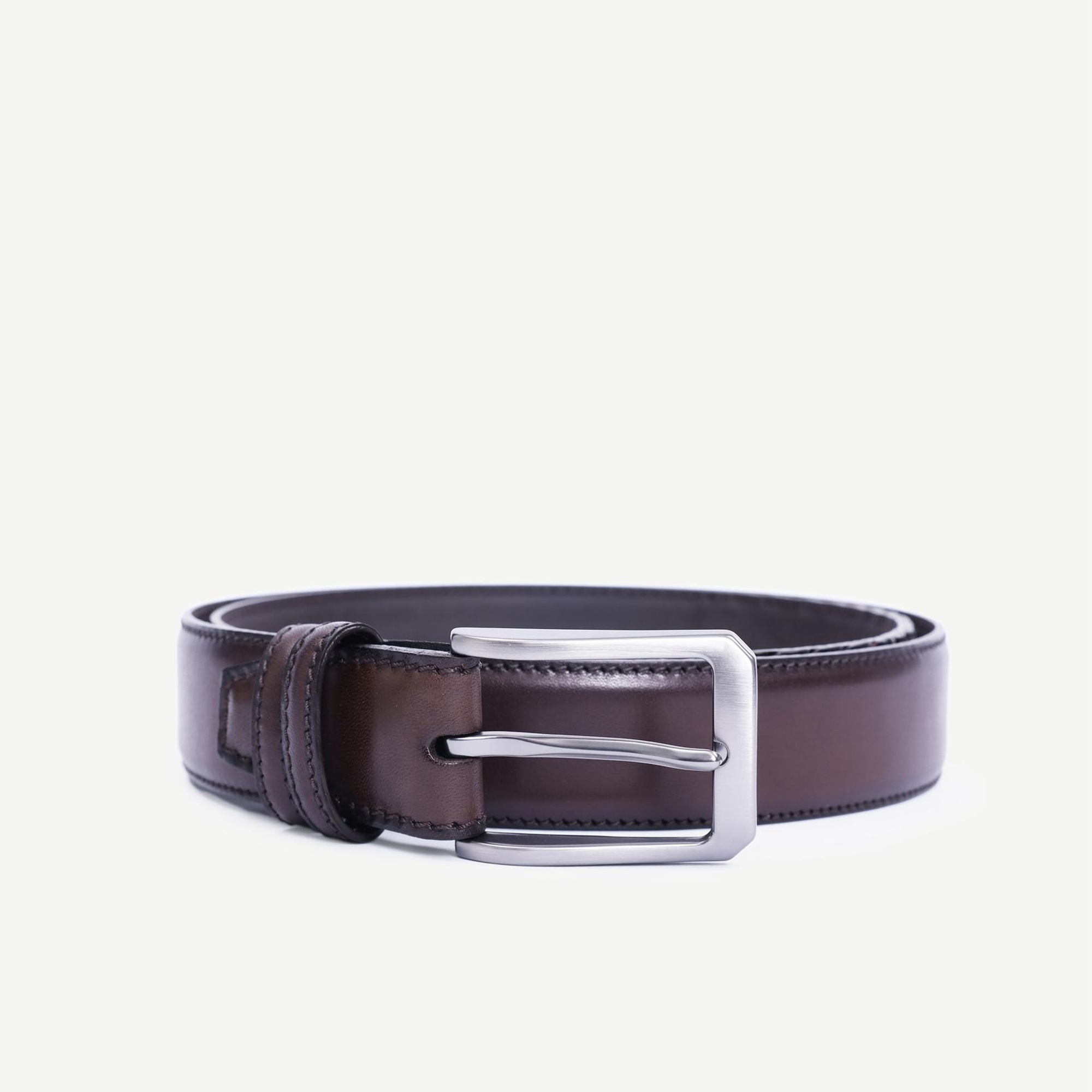 YARGICI Örgü Baskılı Deri Kemer