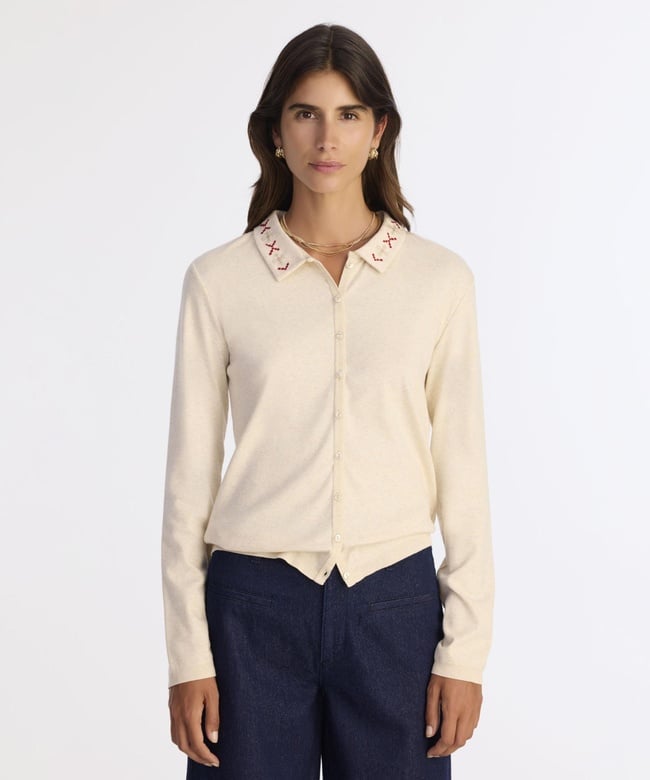  YARGICI Regular Gömlek Yaka Uzun Kol Hırka