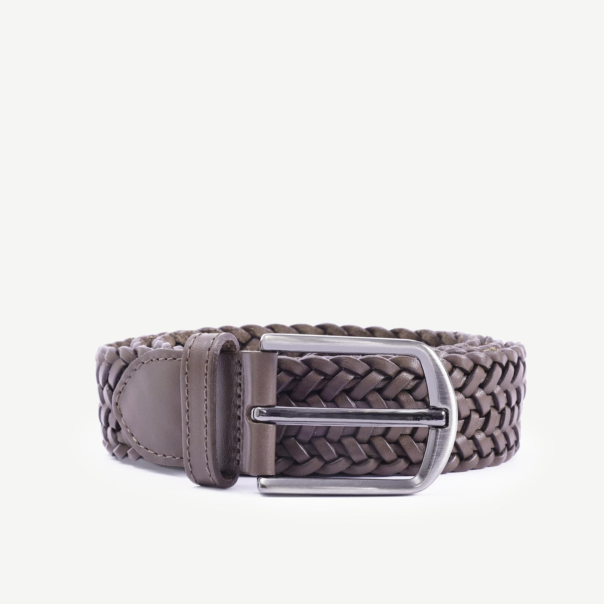 YARGICI Örgü Deri Kemer