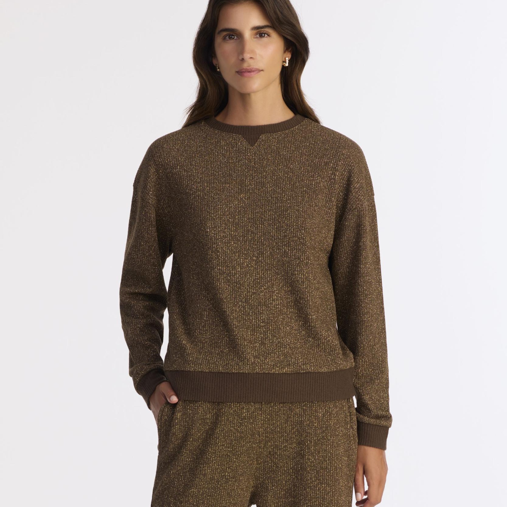 YARGICI Regular Bisiklet Yaka Uzun Kol Sweatshirt