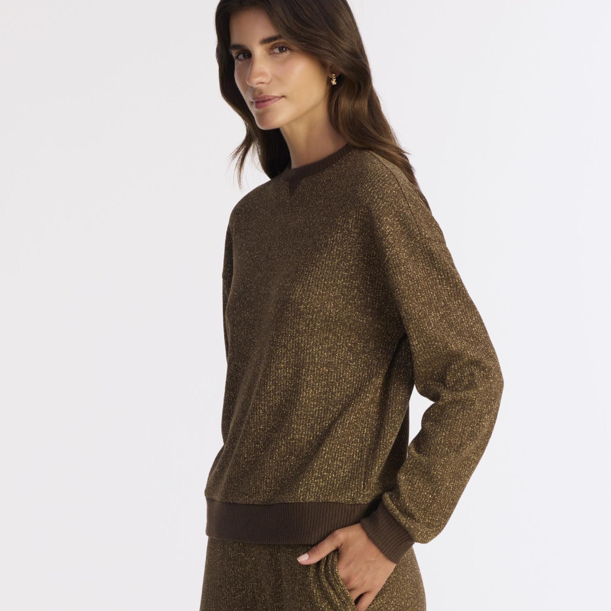 YARGICI Regular Bisiklet Yaka Uzun Kol Sweatshirt