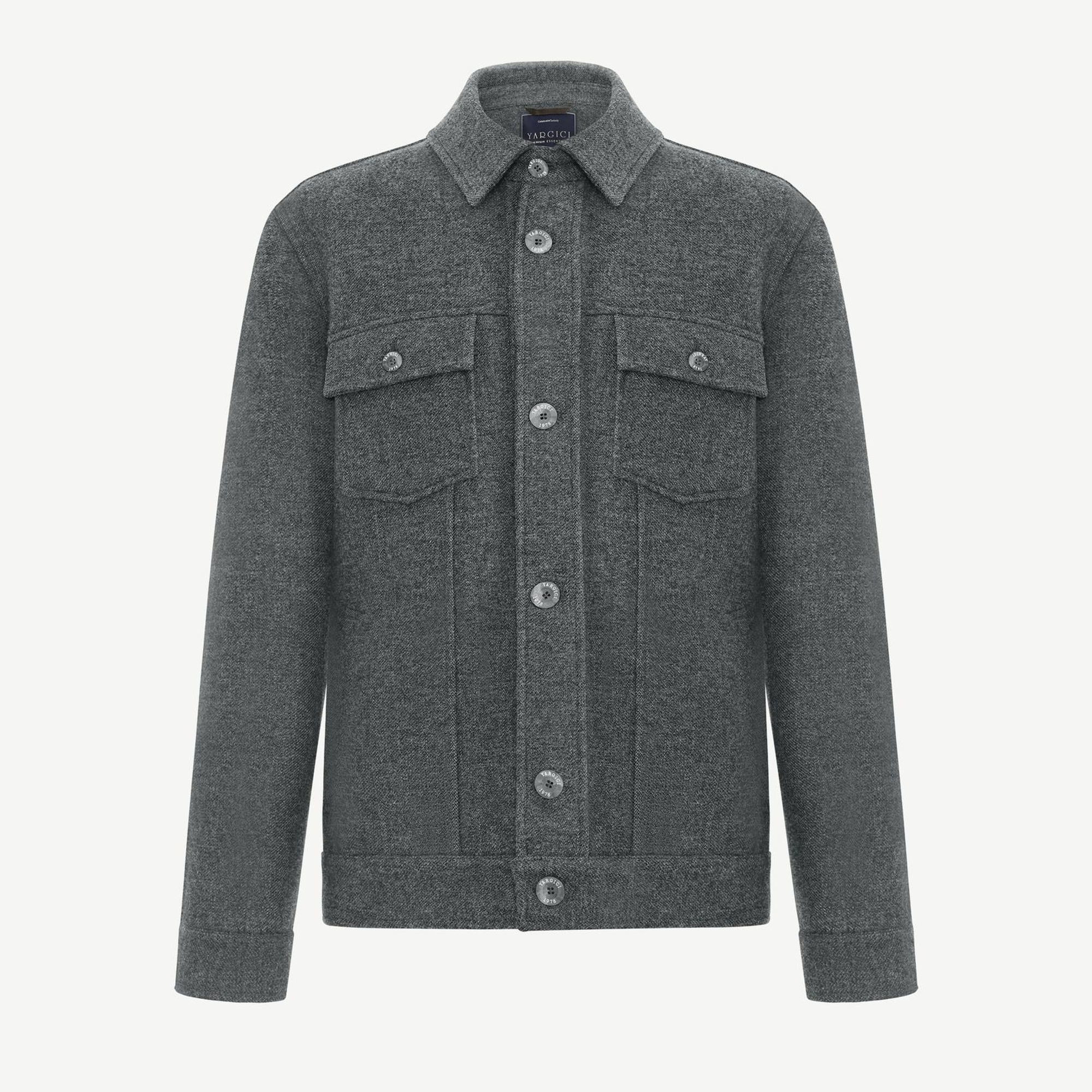 YARGICI Regular Gömlek Yaka Uzun Kol Ceket