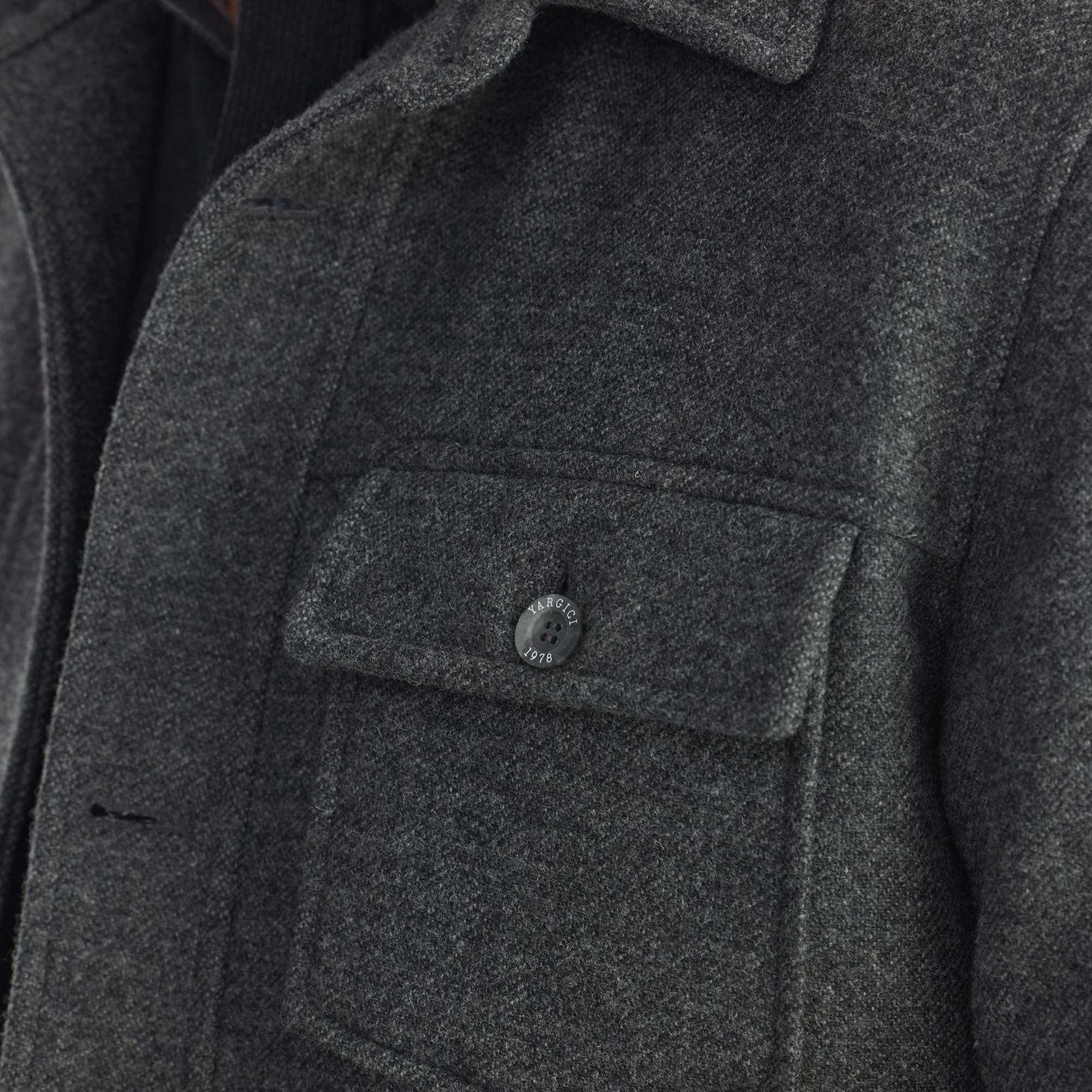 YARGICI Regular Gömlek Yaka Uzun Kol Ceket