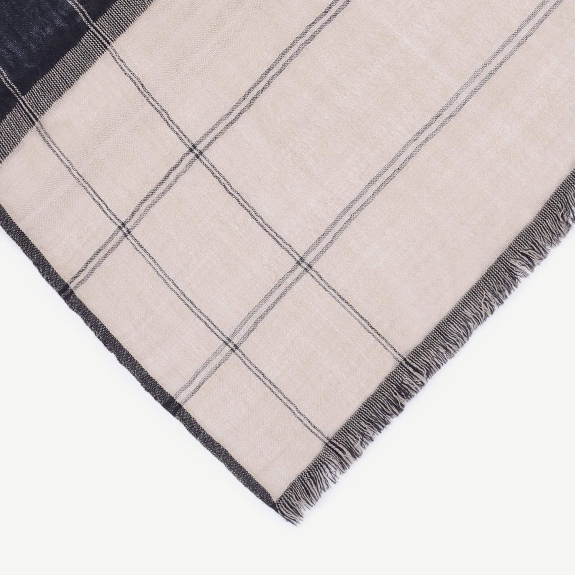 YARGICI Püskül Detaylı Yün Şal