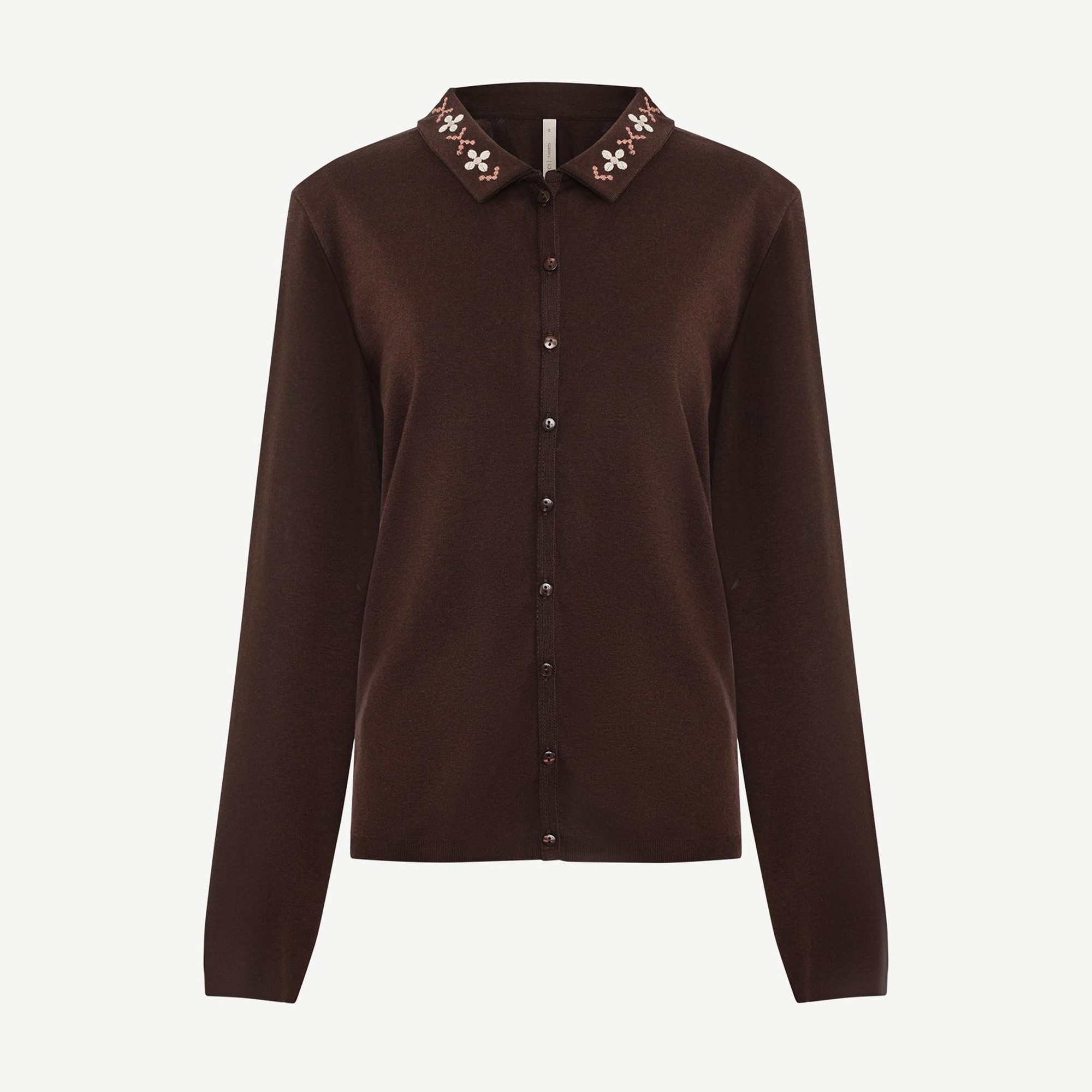 YARGICI Regular Gömlek Yaka Uzun Kol Hırka