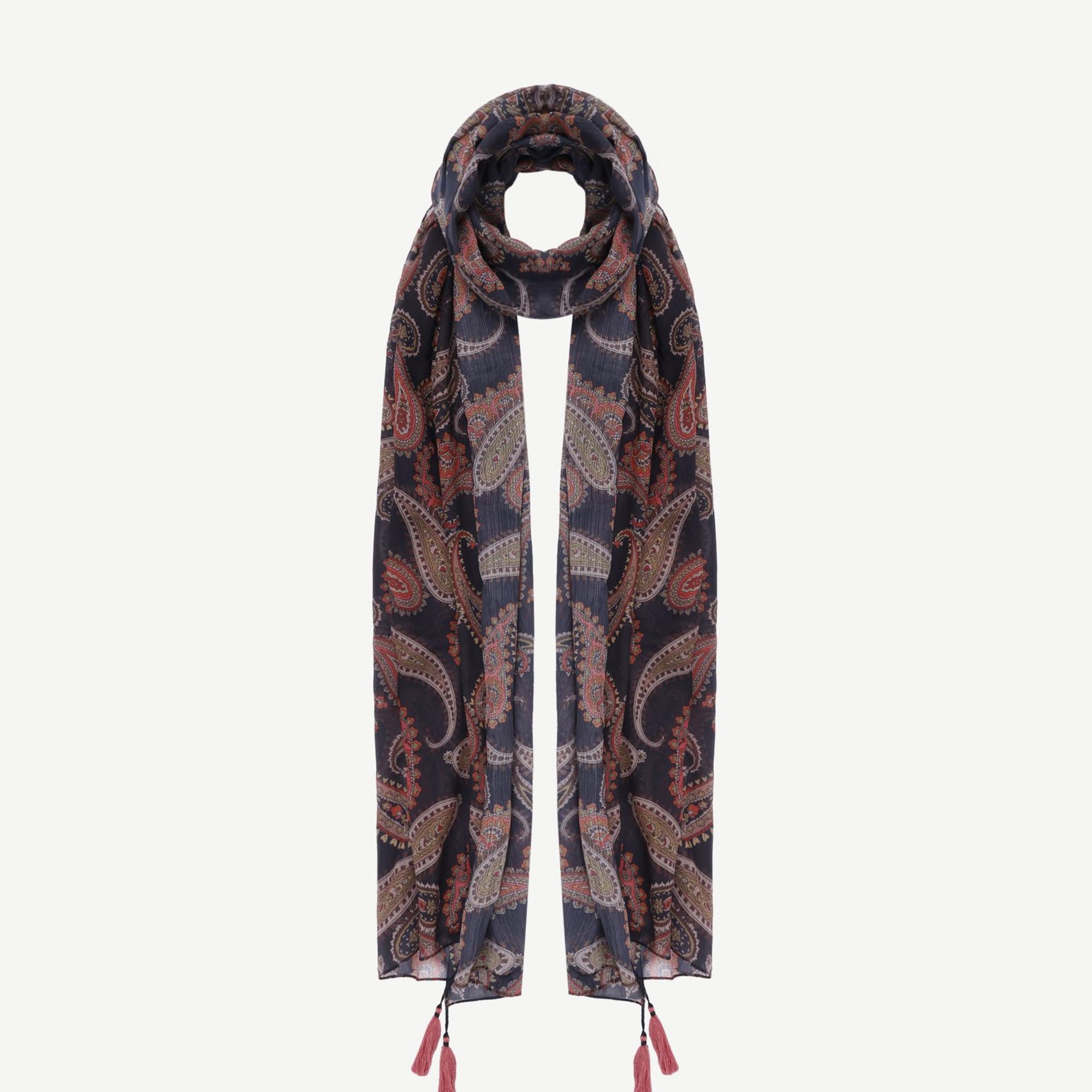 YARGICI Karışık Desenli Şal