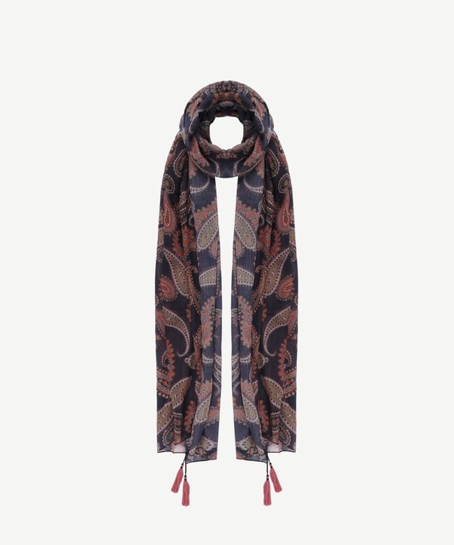  YARGICI Karışık Desenli Şal