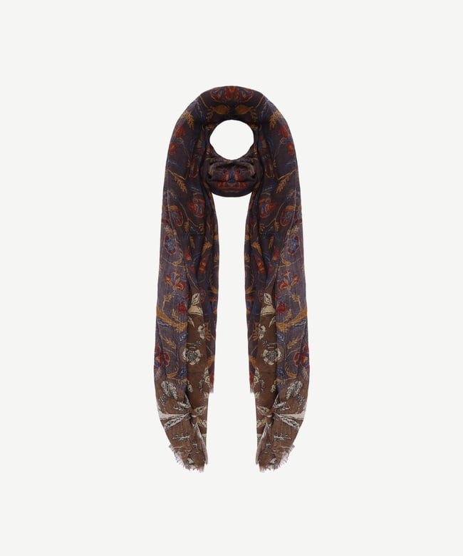  YARGICI Etnik Desenli Yün Şal