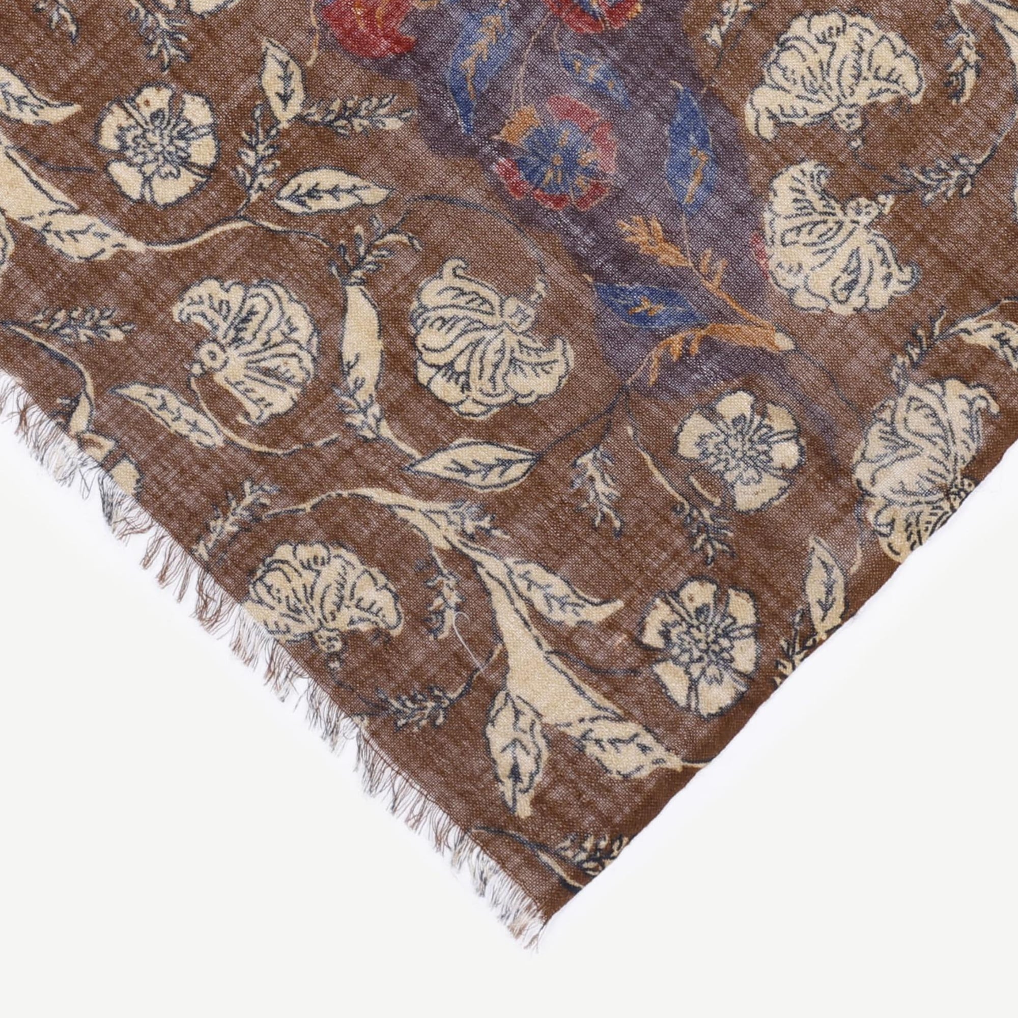 YARGICI Etnik Desenli Yün Şal