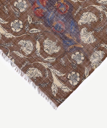  YARGICI Etnik Desenli Yün Şal