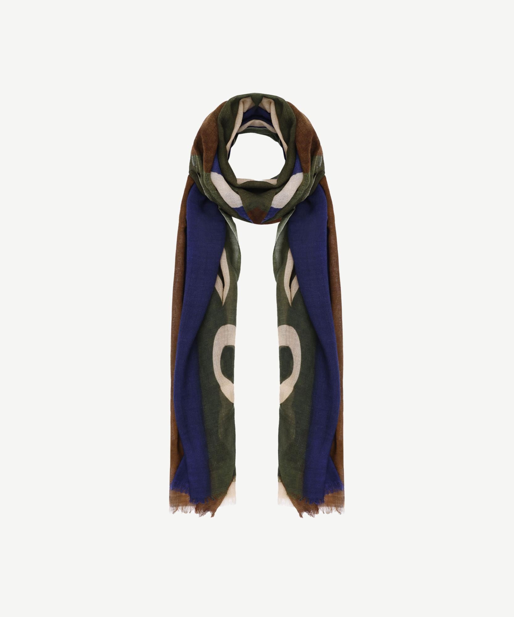  YARGICI Çok Renkli Yün Şal