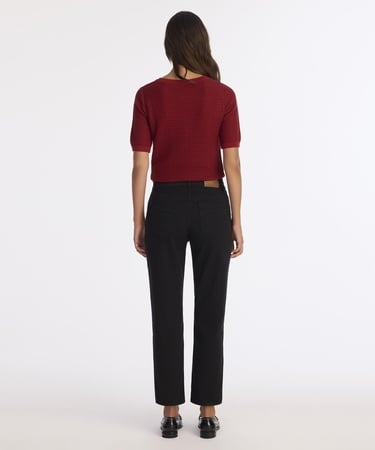 YARGICI Düz Yüksek Bel Pantolon