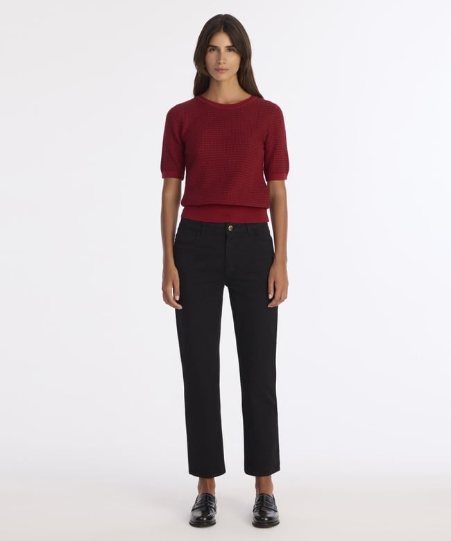  YARGICI Düz Yüksek Bel Pantolon