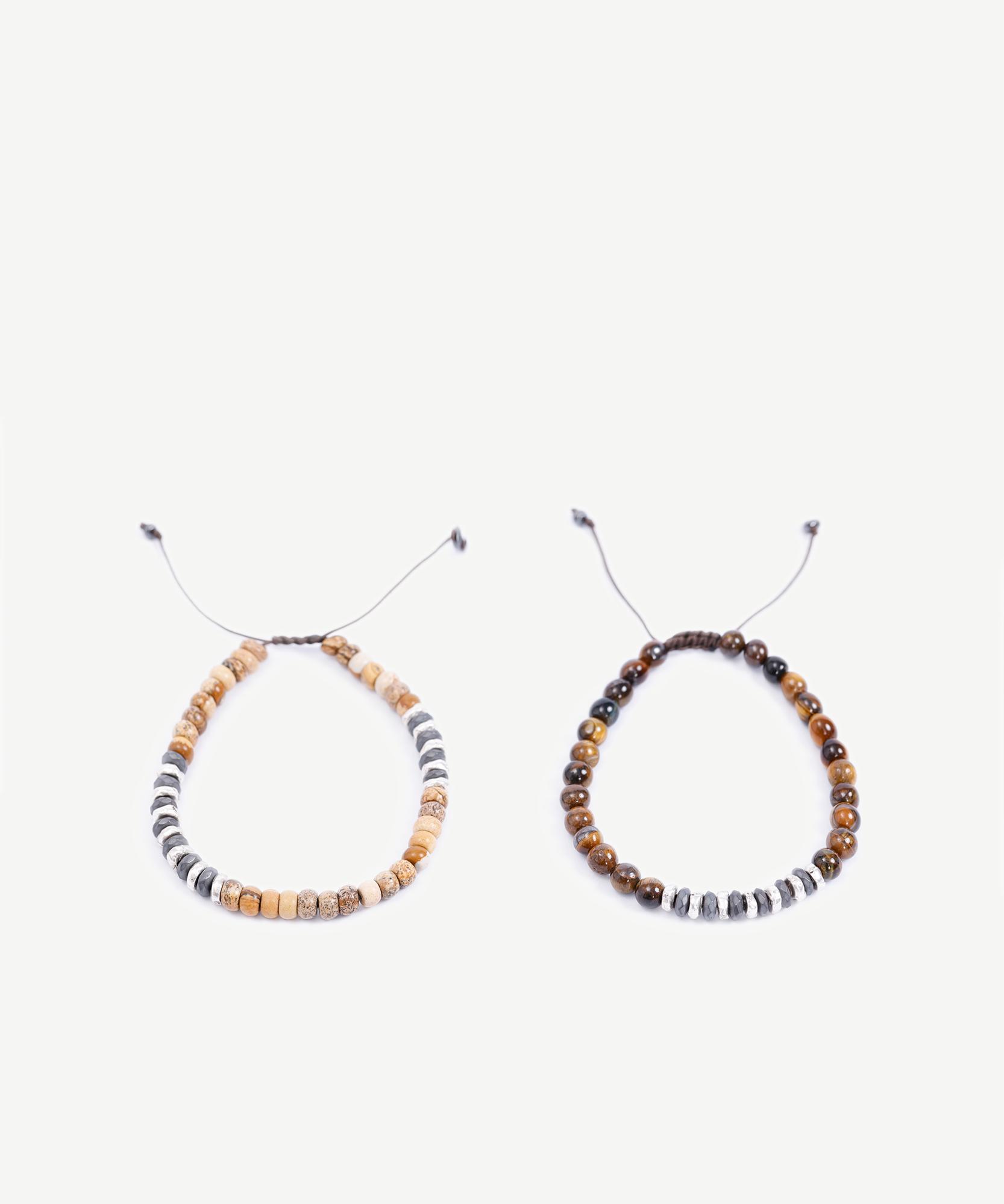  YARGICI Hematit Ve Tibet Akiği Bileklik