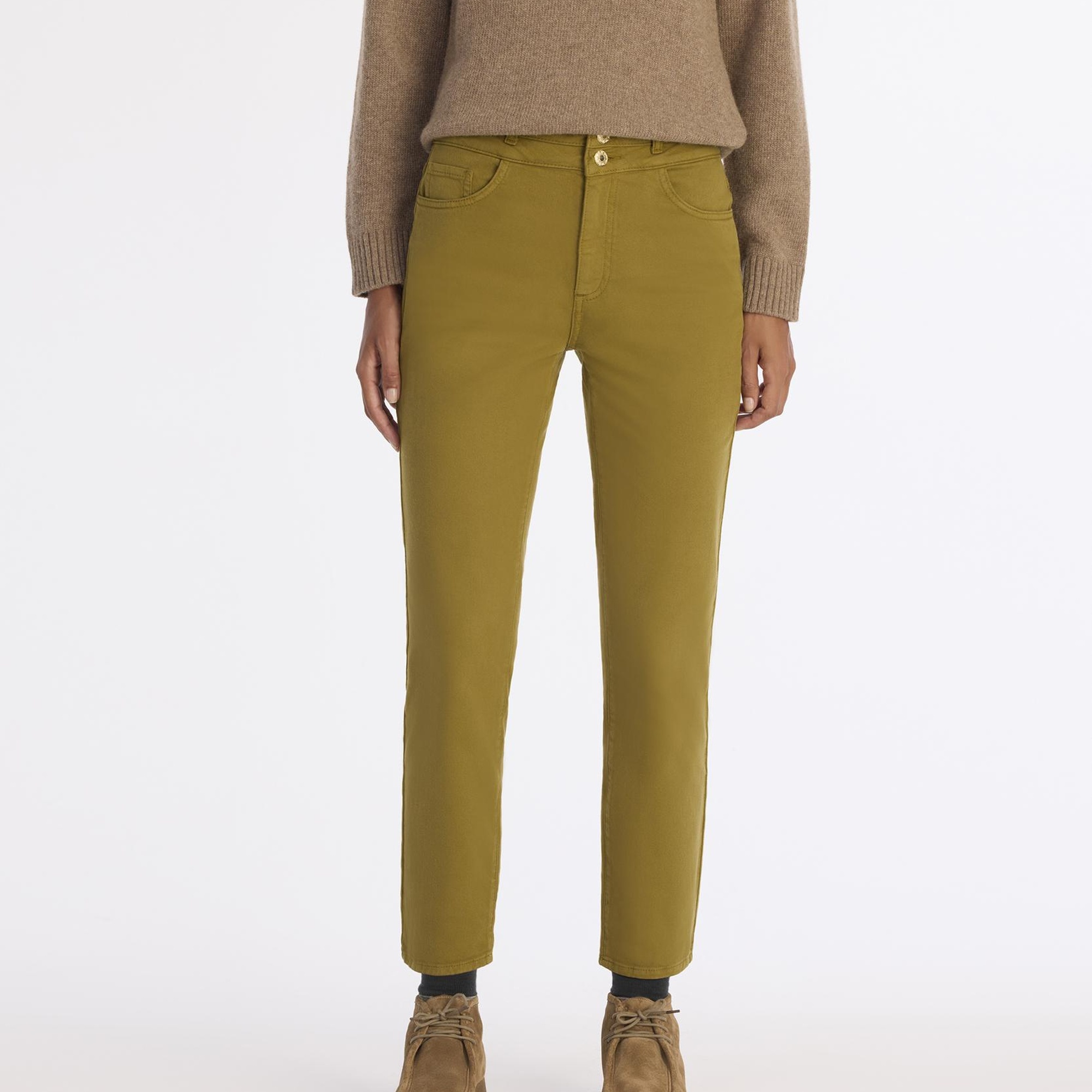 YARGICI Slim Yüksek Bel Pantolon