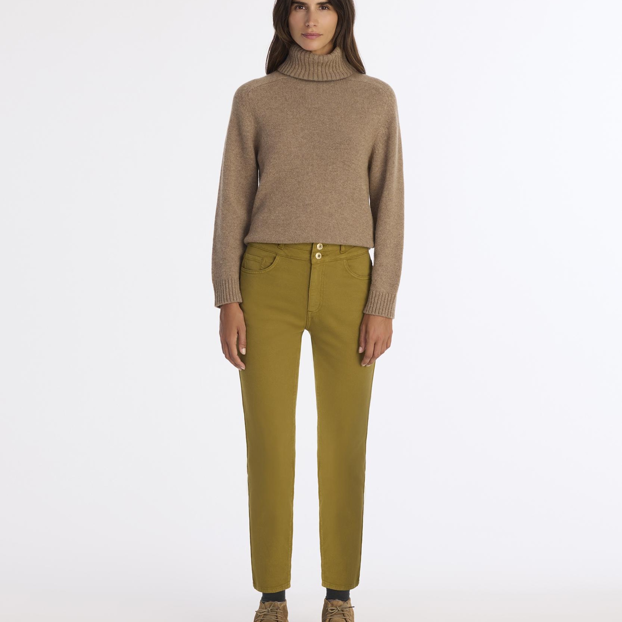 YARGICI Slim Yüksek Bel Pantolon