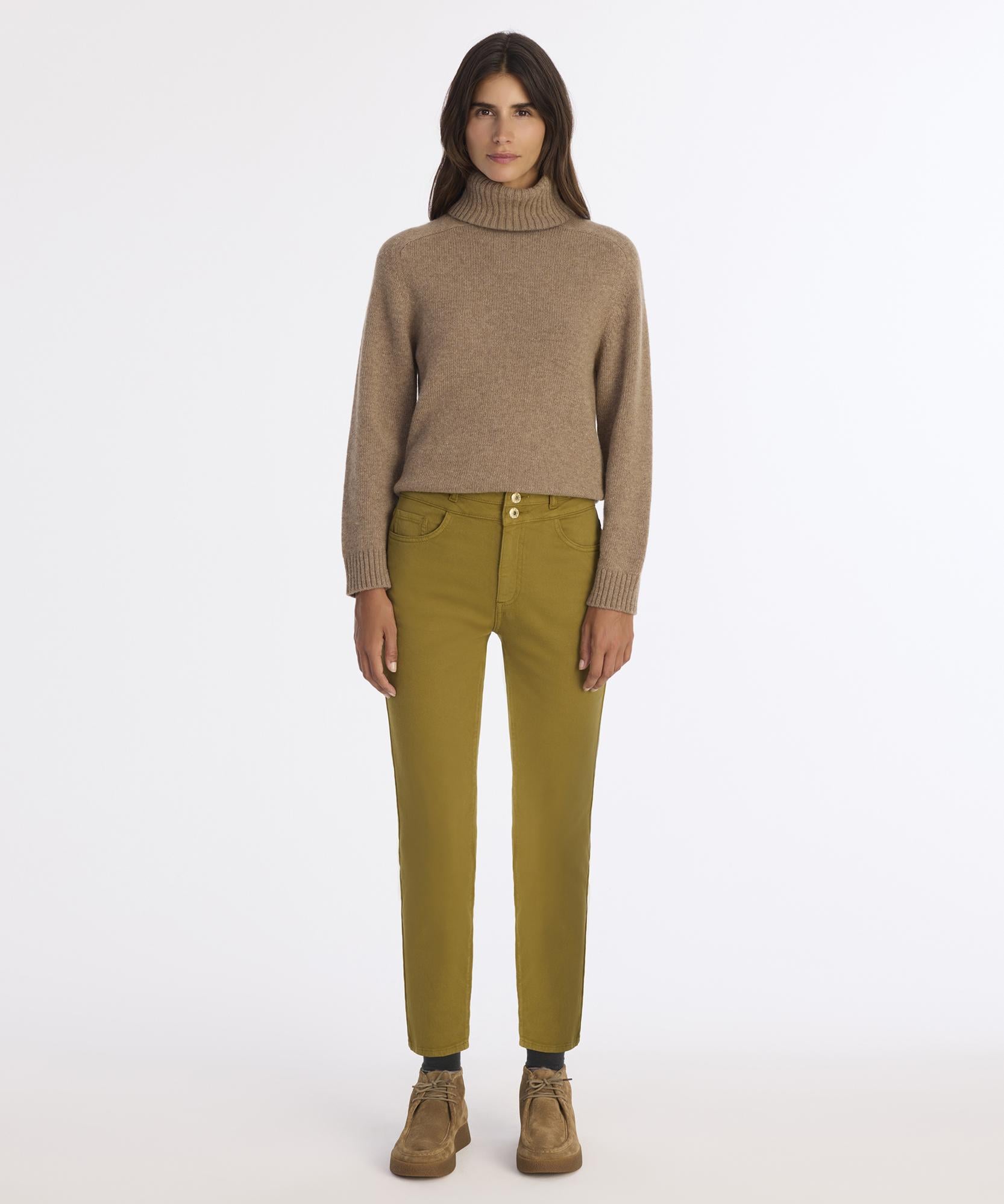  YARGICI Slim Yüksek Bel Pantolon