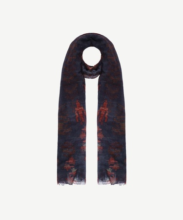  YARGICI Etnik Desenli Yün Şal