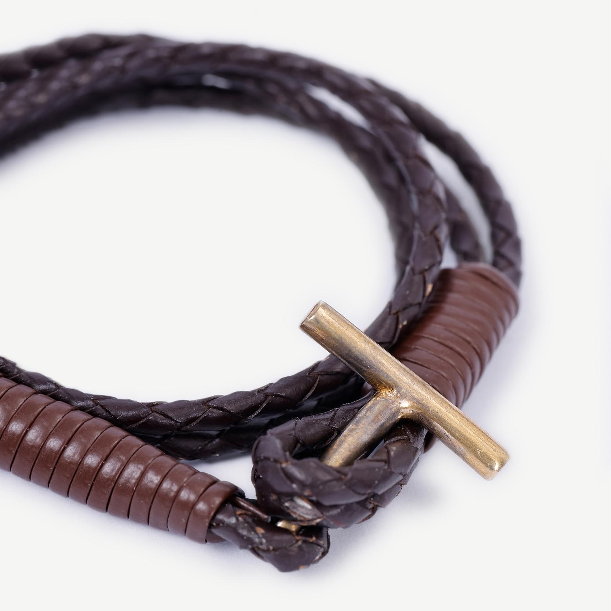 YARGICI Deri Sarmalı Bileklik