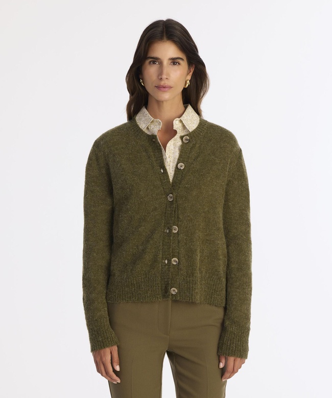  YARGICI Regular Bisiklet Yaka Uzun Kol Hırka